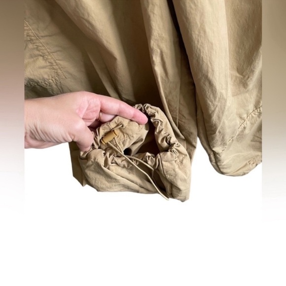 UNIQLO × JW ANDERSON JWA Cargo Jogger Pants Tan Beige 100% Nylon Women's Size L - Picture 8 of 14